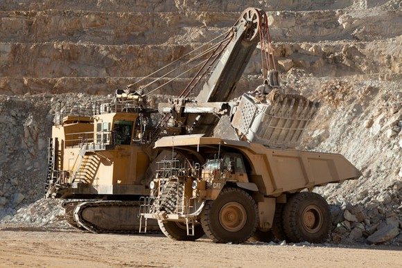 ROUND MOUNTAIN GOLDMINE. BILDQUELLE: KINROSS GOLD.