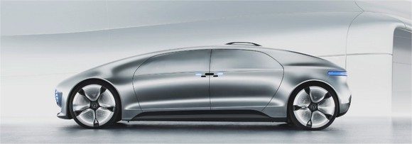 Das F 015 Konzept-Auto. Bildquelle: MERCEDES-BENZ.
