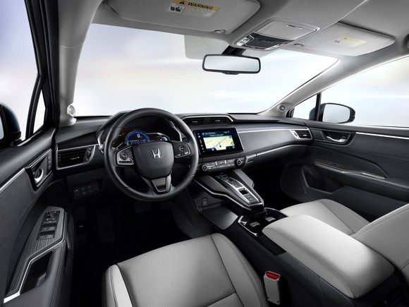 Wie auch bei den anderen Clarity-Modellen ist die elektrische Variante typisch Honda. Das ist gut. Foto: Honda Motor Co., Ltd.
