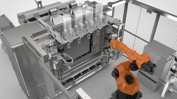 Der Infinity-Build 3D Demonstrator Foto: Stratasys